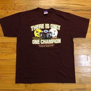 2007 Arizon State Vs Texas CHAMPION T Shirt SZ XL